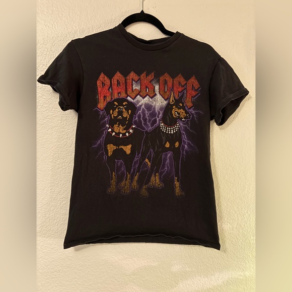 🖤Back off Black Graphic T-Shirt🖤 - Picture 2 of 5